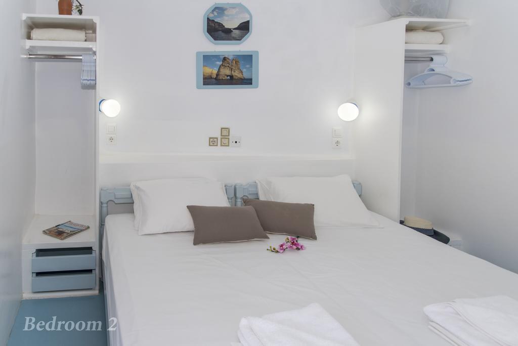 Aphrodite Of Milos Apartman Adámasz Szoba fotó